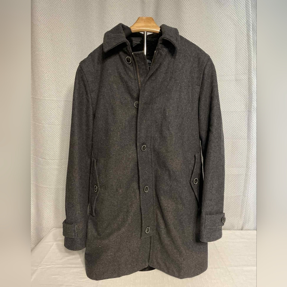 GAP Charcoal Trench Coat for Men